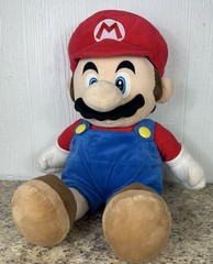 Little Buddy Super Mario Bros Mario 26″ Large Plush Nintendo Official 2011 Stuff