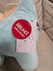 San-X Rilakkuma Round1 Exclusive: 16″ Dinosaur Holding Fire Plush NWT