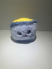 Squishable Ramen Plush Noodle Bowl Toy Small Blue Yellow Cute Face Dear Bei Bei