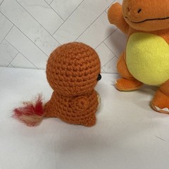 Pokemon X&Y 7″ Charmander Orange Cute NWT & Small Crochet Charmander Plush Toys