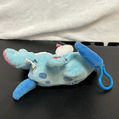 Wuggle Pets Puppy Dog Plush 6″ Key chain Backpack Clip Blue Keychain Pouch 2011