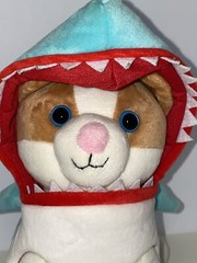Inquisitor Master Cat In Shark Costume Mr Paws Kitty 2017 Plush Stuffed Animal