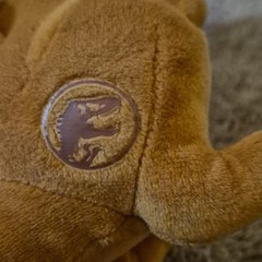 Jurassic World Dinosaur Plush Stuffed Animal Brown/Beige/White Small 9 In