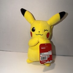 Pokémon Winking Pikachu Plush New W/ Tag Fast Ship 🔥