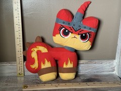 Lego Movie 2 ANGRY KITTY 12” Red Plush Official Lego Stuffed Toy 2018 Retired