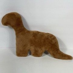 Chicken Nugget 4 Dino Nugget Pillows Plush, Dinosaur Brown, Children’s Toys