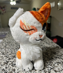 Warrior cats Brightheart plush. Series one collection