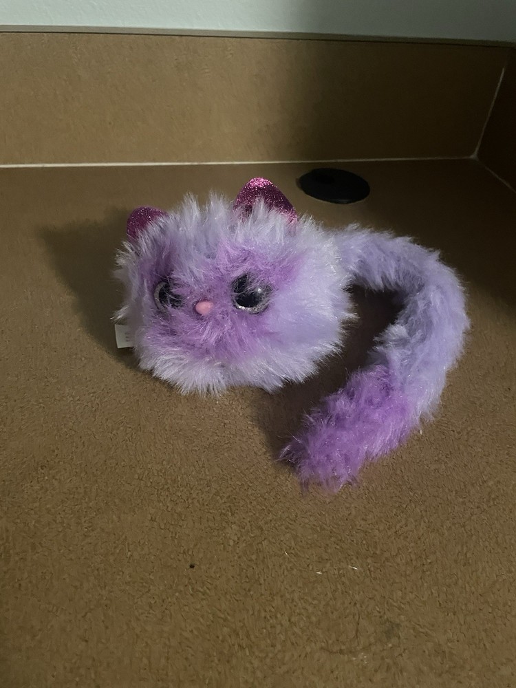 Pomsies Pom Pom Pet Speckles Plush Interactive Toy – Purple – With Battery
