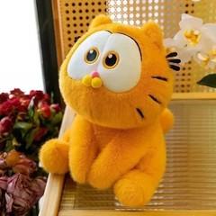 20CM Garfield Stuffed Plush Doll Kawaii Plushie Toy Cartoon Anime Cat Plush Toy*