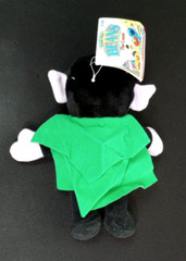 Sesame Street Beans Count von Count Plush Beanie 8″ Jim Henson Muppet Tyco 1997