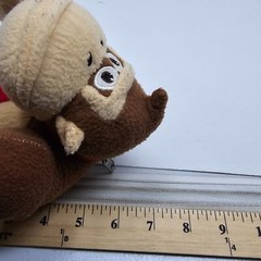Nintendo Donkey Kong 7″ Inch Stuffed Plush Zipper Storage No Tags Clip