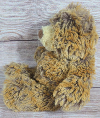 Mary Meyer Plush Teddy Bear Stuffed Animal Bean Bag Soft Floppy Brown 9″