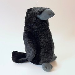 Wild Republic Raven Plush New with Tags Working Bird Call Sounds Cornell Audubon