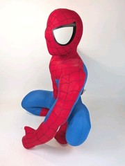 Spider-Man Plush 24” Kellytoy Marvel Superhero Large Stuffed Toy Lookout Pose