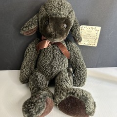 Li’l Trubbles Brown Sherpa Lamb Sheep Plush 14” Stuffed Animal Vtg Russ Berrie
