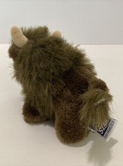 Giant Star Corporation Bison Buffalo Vintage Small 6” Plush 1998