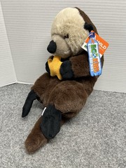Wild Republic Sea Otter 12″ Plush Brown Star Fish Stuffed Animal