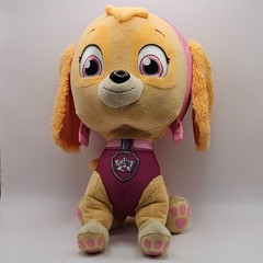 PAW Patrol Skye Jumbo Plush – 15” Spin Master Stuffed Animal Toy – Pink Outfit