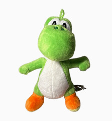 Super Mario Bros Yoshi Green 8” Plush Pendant 2018