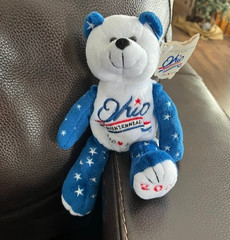 New with Tags Ohio Bicentennial Beanie Bear 1803-2003