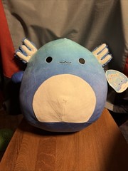 Used with Tag/ Kellytoy Squishmallow 12″ Miss Vi / stain bottom right