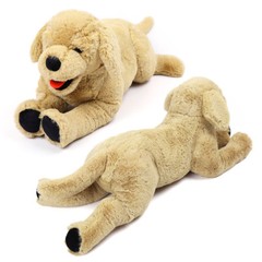 21in Large Dog Stuffed Animals Plush Soft Cuddly Golden Retriever Toy Puppy Gift