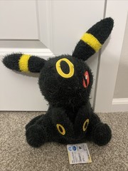 Rare Umbreon Plush Soft Fuzzy Japan Exclusive