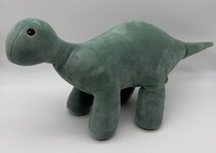 Manhattan Toy Brontosaurus Green Dinosaur 18” Weighted Plush Toy 2019