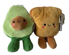 Hallmark Better Together Avocado and Toast Magnetic Plush NEW WITH TAGS