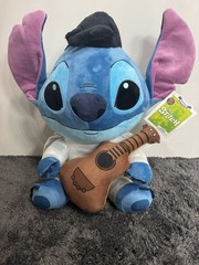 NEW Lilo and Stitch Elvis Stitch 16″ Hug Me Vibrating Plush NWT (Working!)