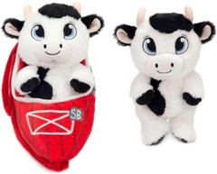 Cow Swaddle Babies Plush Toy 9.5 inch Baby Sling Carrier. New with tag
