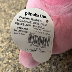 Punchkins – “Spill the Tea!” Novelty Plush Tea Pot