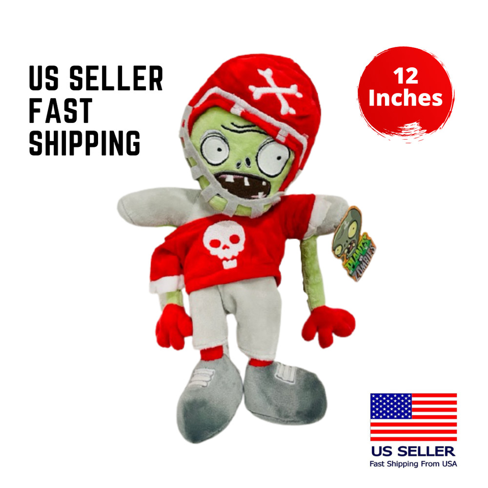 Plants vs Zombies All Star PVZ Zombie Plush Toy Stuffed Soft Doll 12″