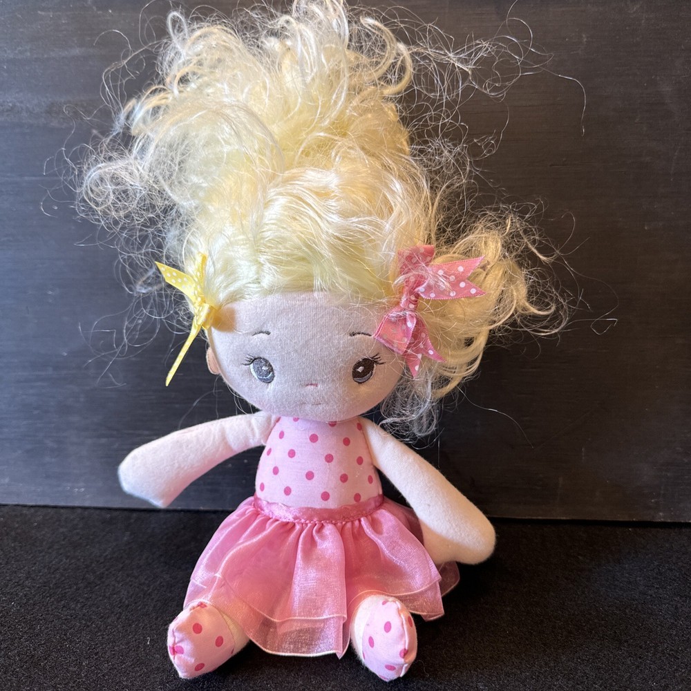 Aurora Blonde Ballerina Doll 12″ Plush Stuffed Toy