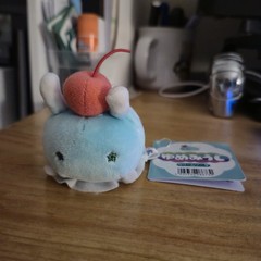 Sanei Yumemiushi Umi Ushi Sea Slug Plush Stuffed Doll RARE Cream Soda