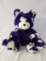 Build-a-Bear Workshop Spooky Kitty Ghost Purple Cat 11″ BAB 2025 Halloween Plush