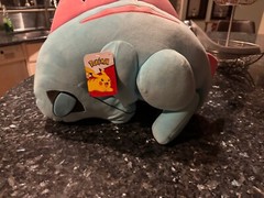 Nintendo Pokemon Sleeping Totodile 18 Inch Plush Pillow Squish – READY TO SHIP
