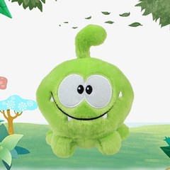 20cm Kawaii Om Nom Frog Plush Toy Cut the Rope Soft Rubber Figure Classic Game