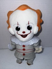 IT Pennywise Modern Plush Doll 8″ Toy Stephen King Red Balloon Stuffed Animal