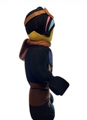 Lucy The LEGO Movie 2 Wildstyle 12in Tall Soft Plush Doll NWOT