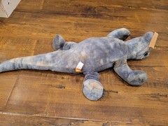 ~Wild Republic Plush 24″ KOMODO DRAGON Toy Stuffed Animal Blue Green~