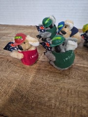 Lot of 8 Vintage Koala Bear Clip On Hugger Plush Pencil Topper Australia.
