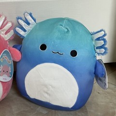 Squishmallow 8″ Archie, Nico & Miss Vi Axolotl Bundle Plush Holiday Toy Gift SET