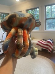 Walmart Plush Crab Tie Dye Stuffed Animal Toy Sea Creature 2023