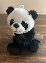 Wild Republic Panda Bear Wrist Hugger Soft Plush 9” Toy NWOT