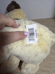 Realistic Pug Dog Puppy Plush Soft Beige Brown Sitting Life Like 14″ Walmart