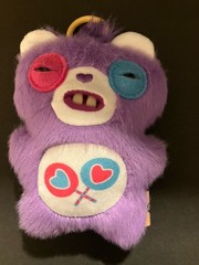 Care Bears Fuggler Plush Keychain Bag Charm Bag Clip Share Bear