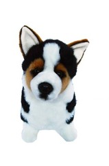 Auswella Plush 17 Inch Carlton Corgi Plush Stuffed Animal-Corgi Plush Dog
