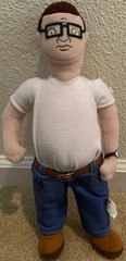 King Of The Hill Hank Hill Plush Doll Mike Judge RARE Fun-4-All