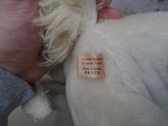 California Stuffed Toys Pegasus Plush White Wings Horse Eyelashes 16” Vtg RARE